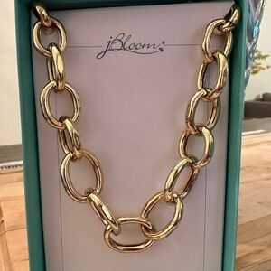 Jbloom Gold Chunky Link Necklace - Gold Chain Jewelry
